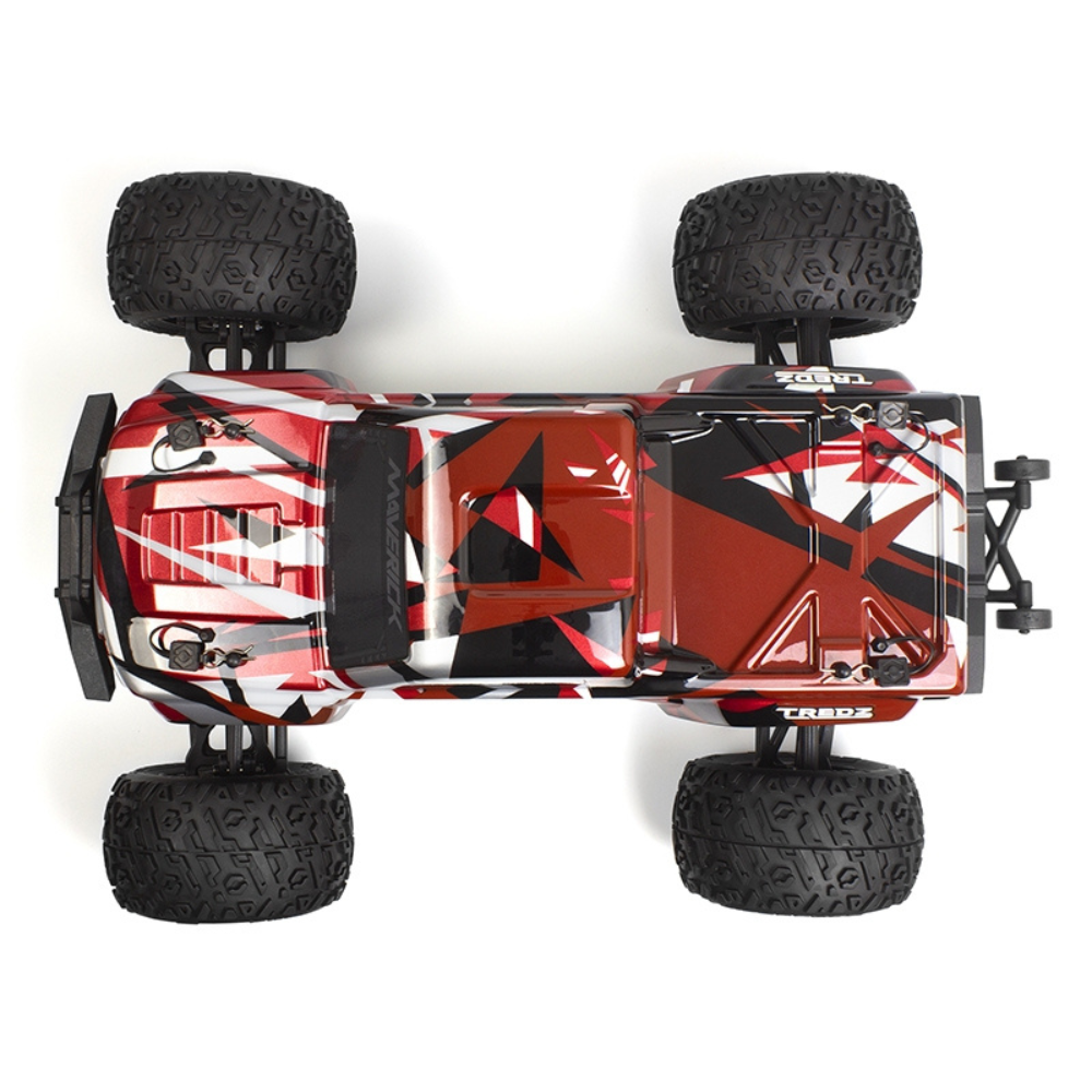 Maverick Quantum2 MT Flux 1/10th Monster Truck - Red-5