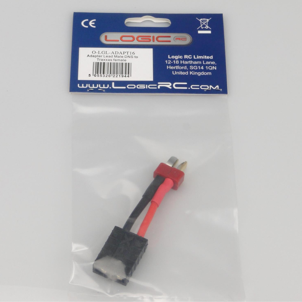 logic-rc-adapter-lead-male-dns-to-traxxas-female
