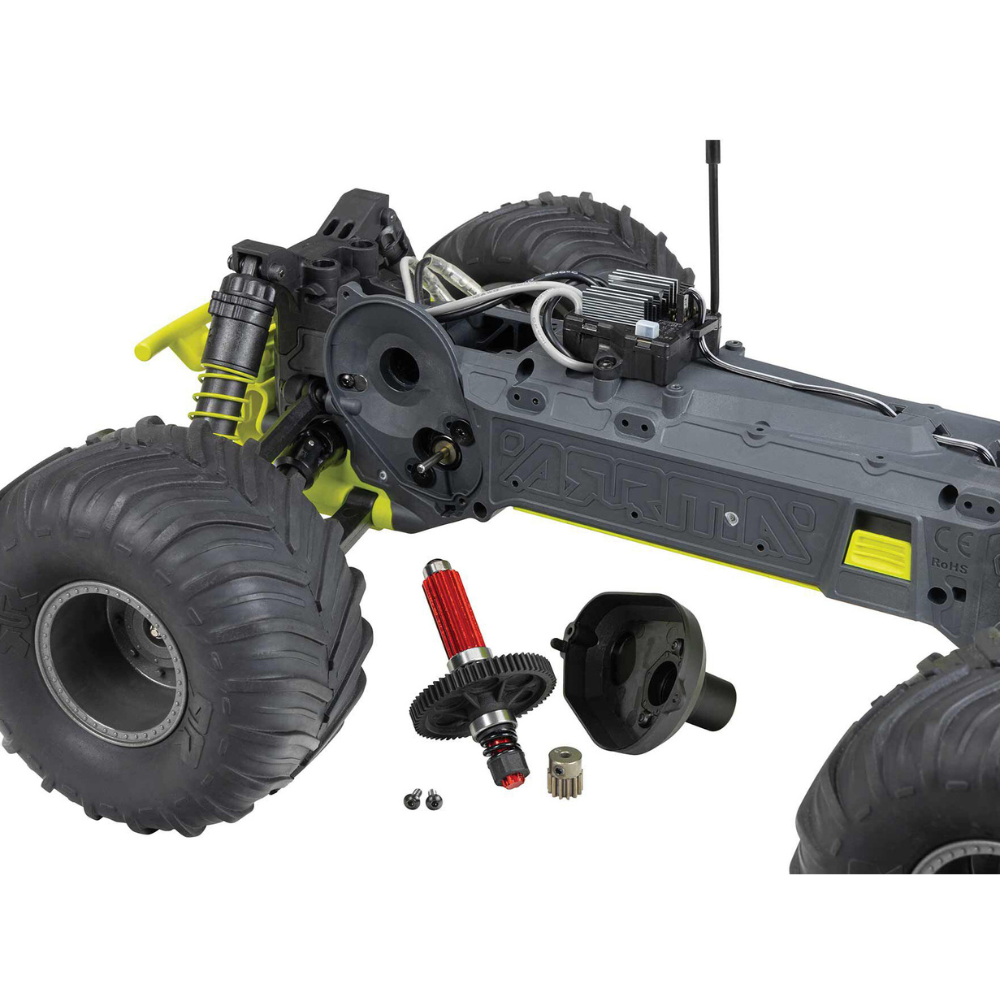 Arrma Gorgon MT RTR w/8.4v Batt/USB Charger Yellow-5
