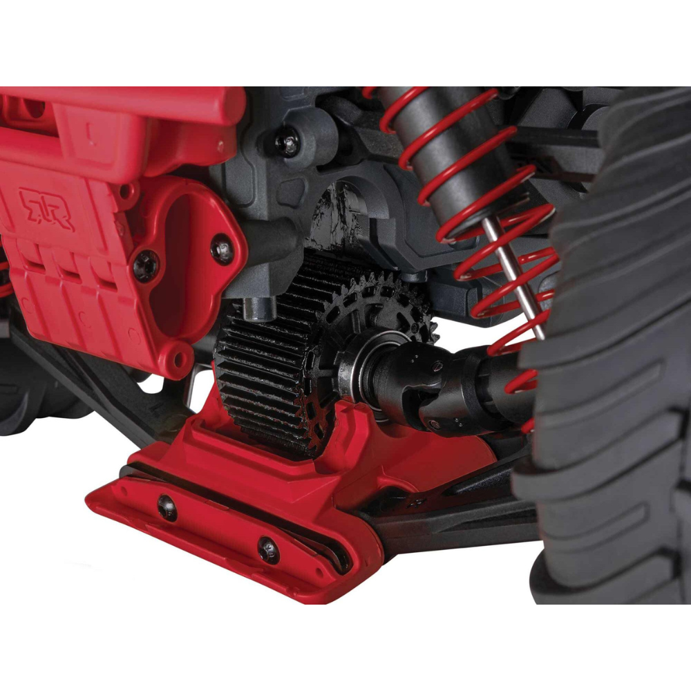 Arrma Gorgon MT RTR w/8.4v Batt/USB Charger Red-6