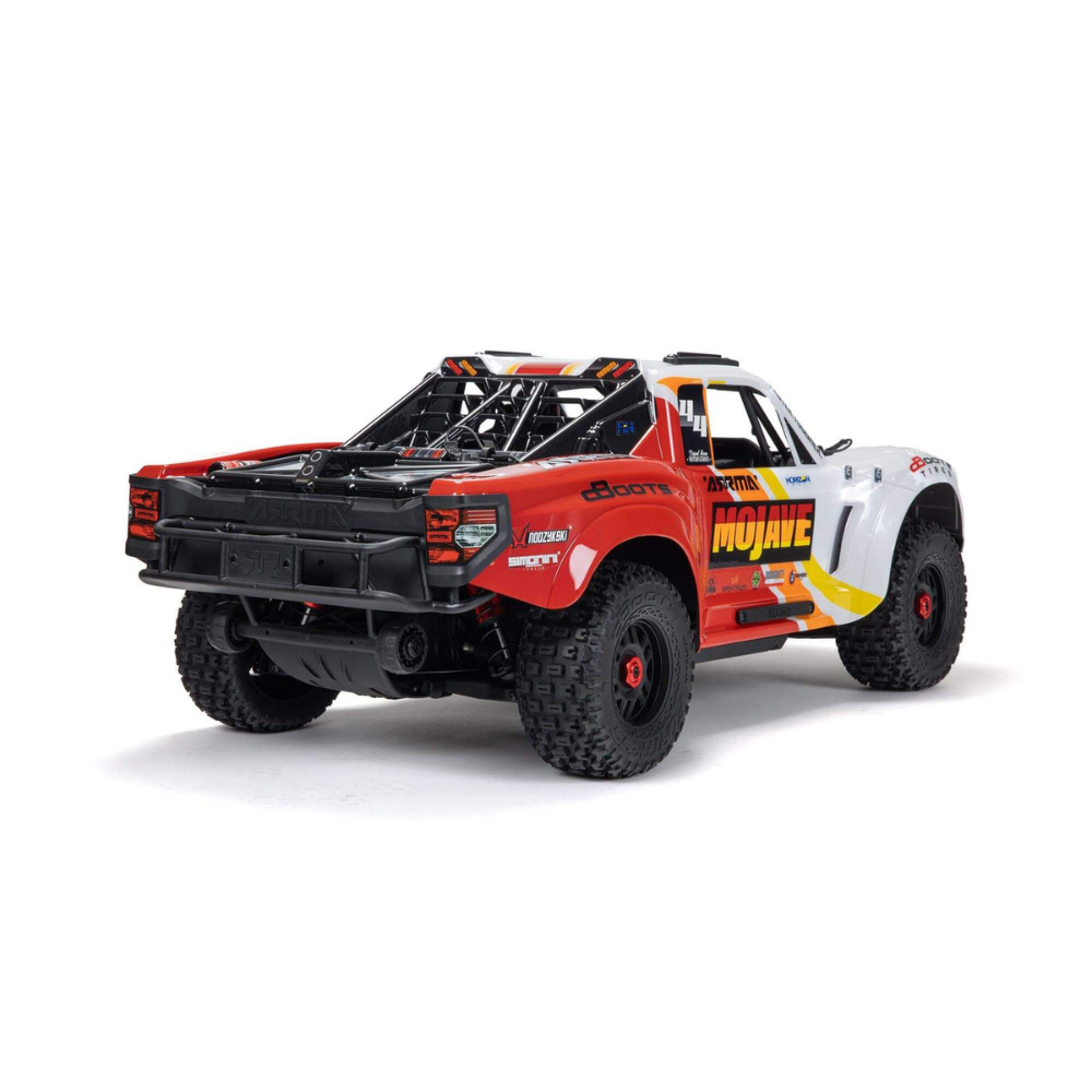 Arrma 1/8 MOJAVE 4X4 4S BLX Desert Truck RTR - White-3