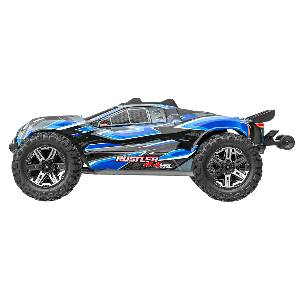 Traxxas Rustler 4X4 HD VXL 1:10 4WD RTR Brushless Electric Short Course Truck - Green-3