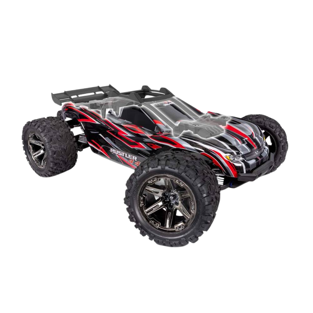 Traxxas Rustler 4X4 HD VXL 1:10 4WD RTR Brushless Electric Short Course Truck - Green-6