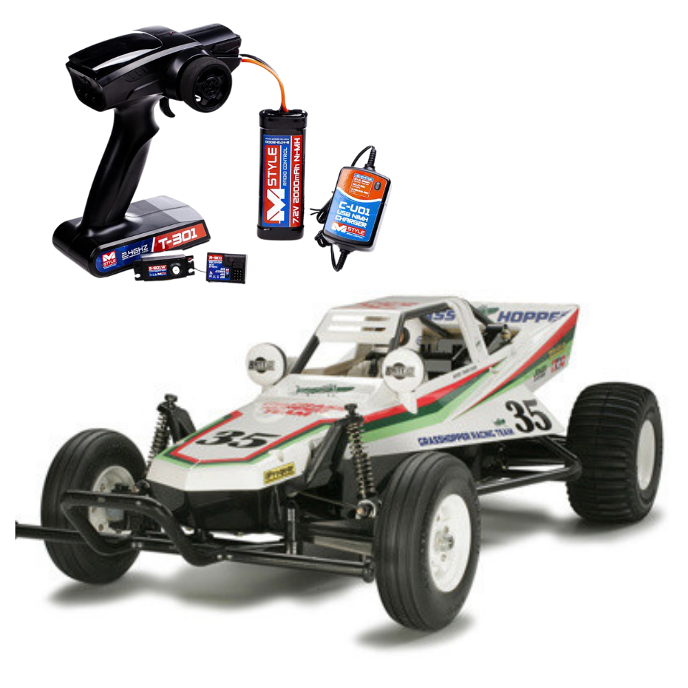 tamiya-rc-grasshopper-rc-equipment-bundle