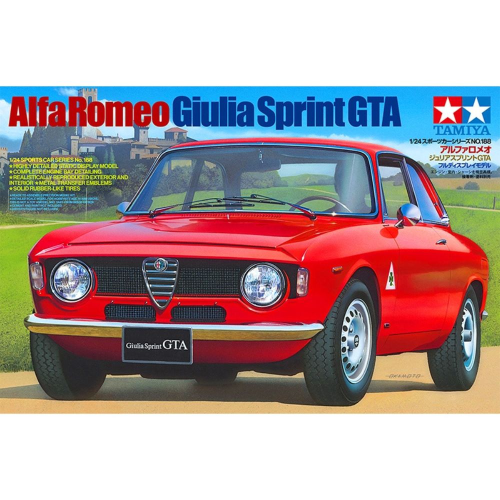 Tamiya Alfa Romeo Giulia Sprint GTA-3