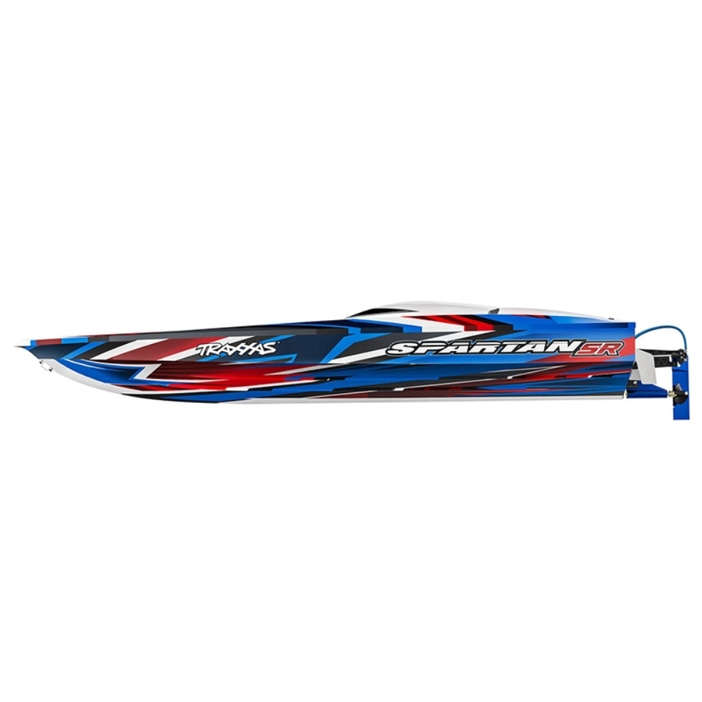 Traxxas Spartan SR VXL 1:10 36in Electric Brushless Race Boat - Red-3