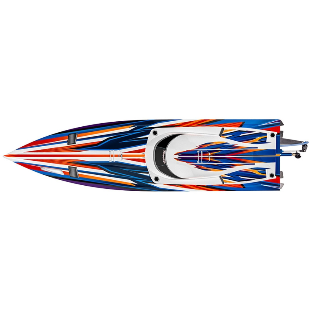 Traxxas Spartan SR VXL 1:10 36in Electric Brushless Race Boat - Orange-3