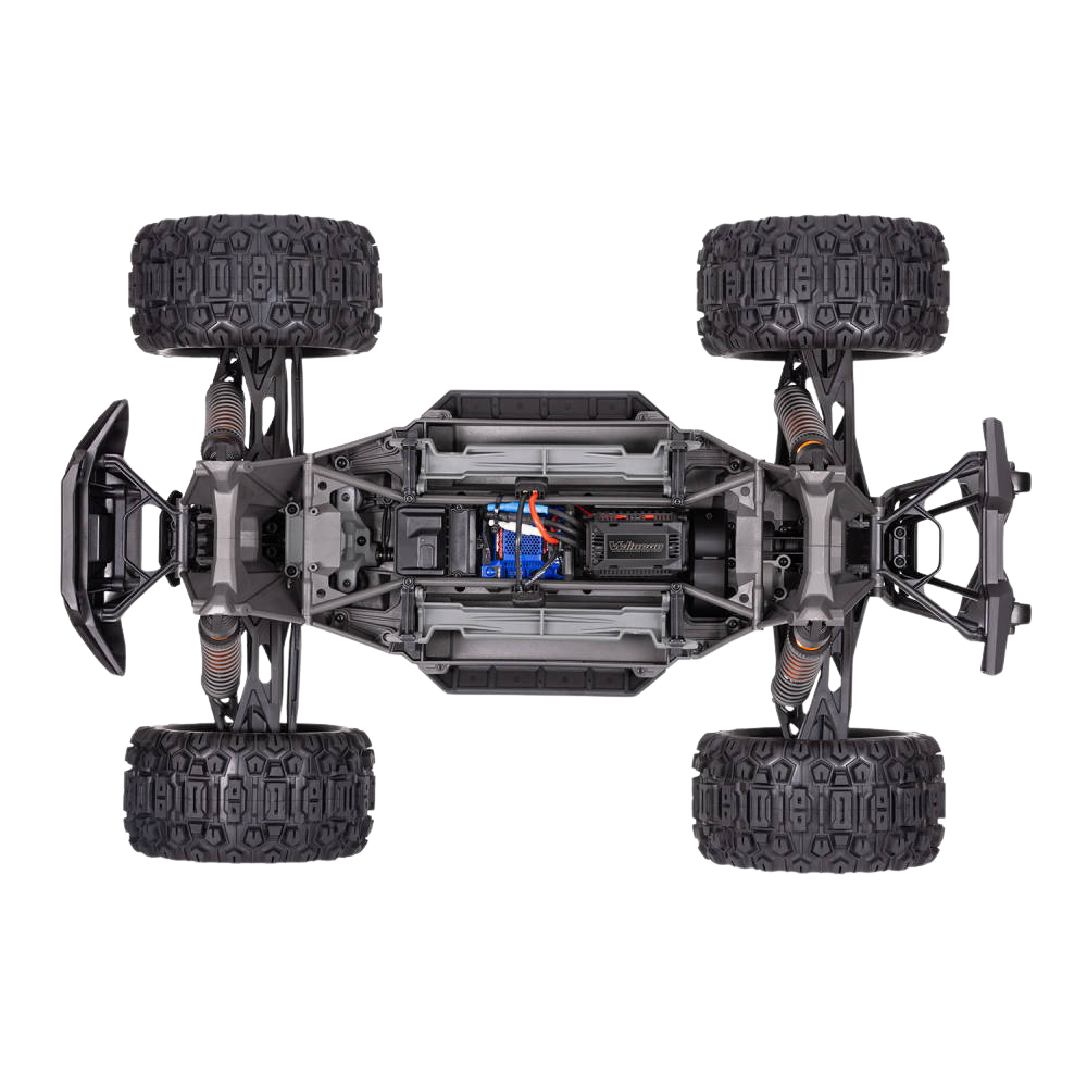 Traxxas X-Maxx Belted 1:6 8S 4WD Electric Monster Truck, Orange(+ TQi 2-ch, VXL-8s, Velineon 1200XL, TSM, Belted Tyres)-4