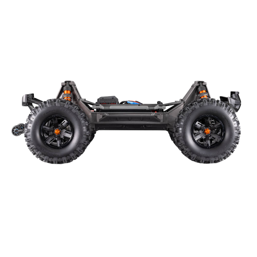 Traxxas X-Maxx Belted 1:6 8S 4WD Electric Monster Truck, Orange(+ TQi 2-ch, VXL-8s, Velineon 1200XL, TSM, Belted Tyres)-5