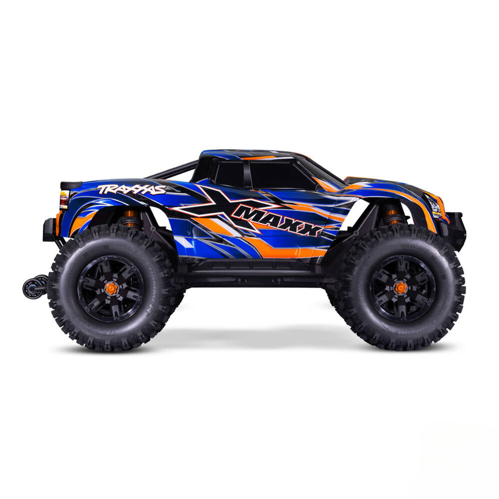 Traxxas X-Maxx Belted 1:6 8S 4WD Electric Monster Truck, Orange(+ TQi 2-ch, VXL-8s, Velineon 1200XL, TSM, Belted Tyres)-3