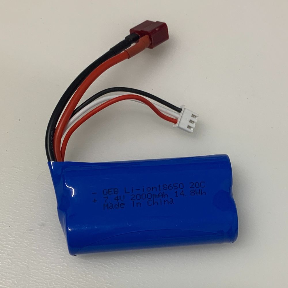 GEB Li-ion 7.4V 2000mAh Battery 20C