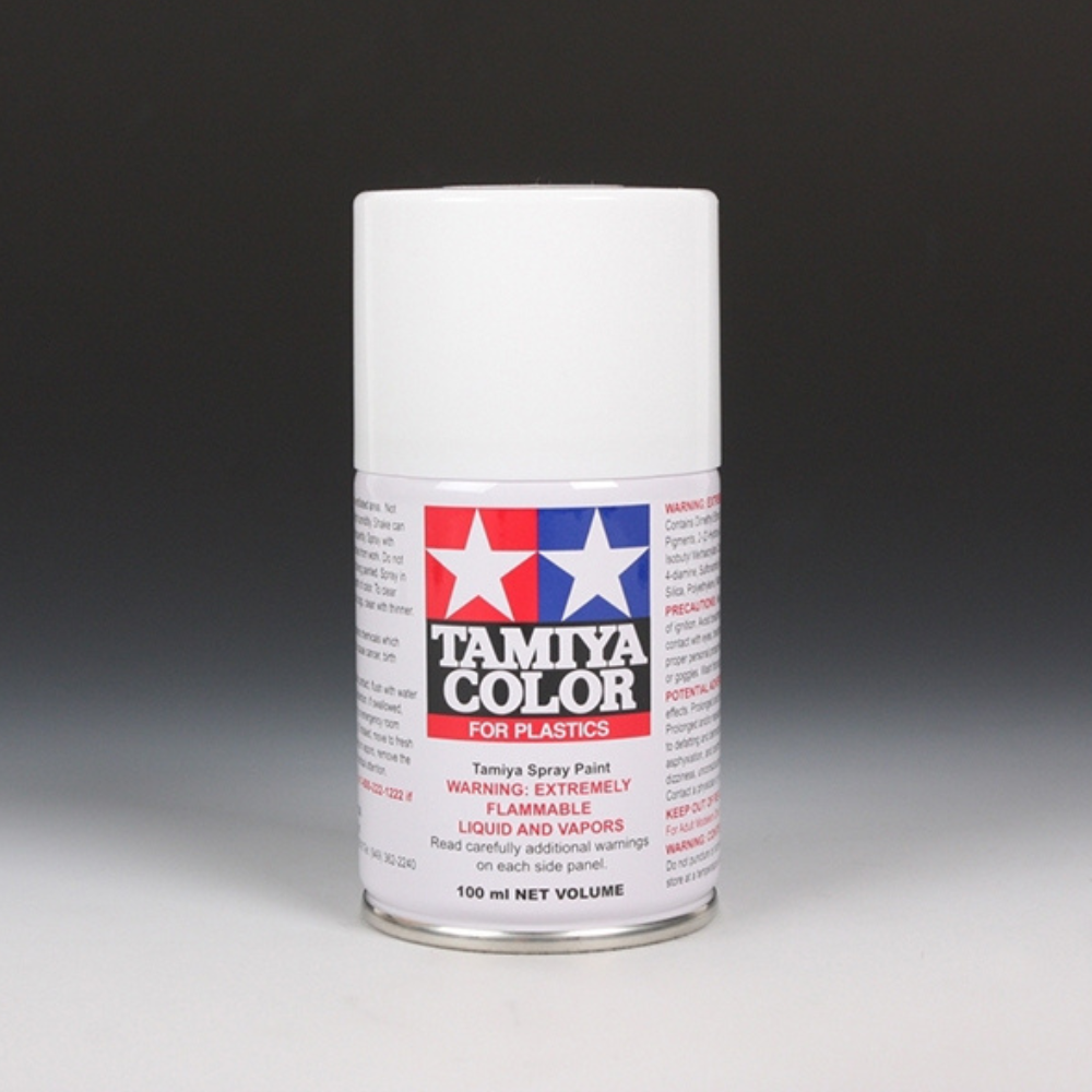Tamiya TS-26 Pure White Acrylic Spray Paint