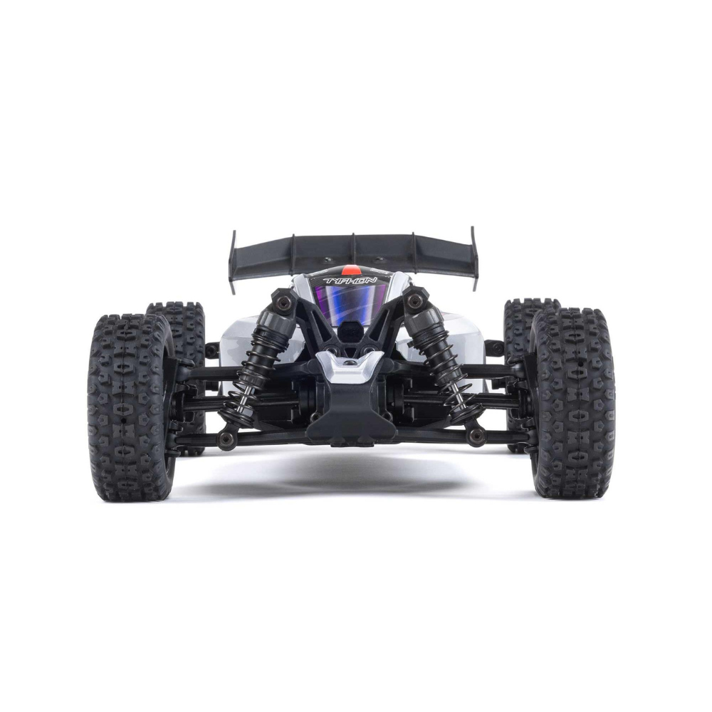 Arrma 1/18 TYPHON GROM MEGA 380 Brushed 4x4 Buggy RTR - Blue/Silver-5