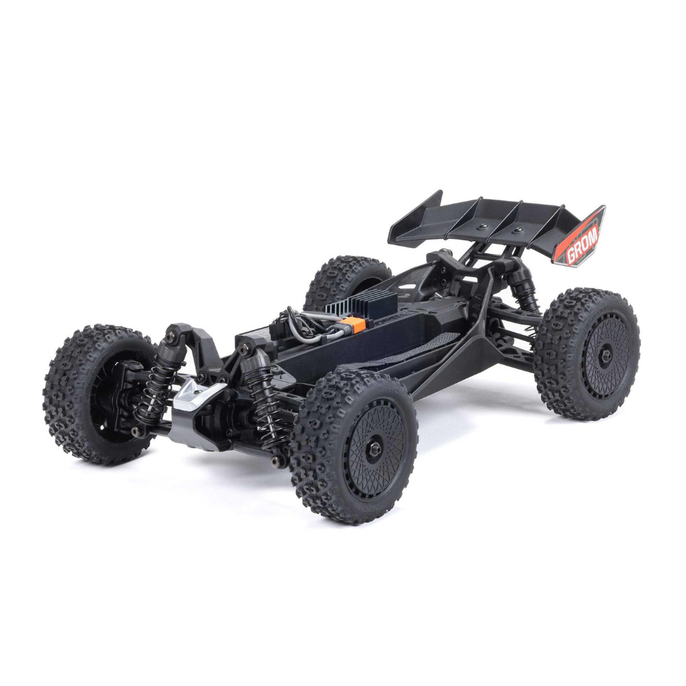 Arrma 1/18 TYPHON GROM MEGA 380 Brushed 4x4 Buggy RTR - Red/White-6