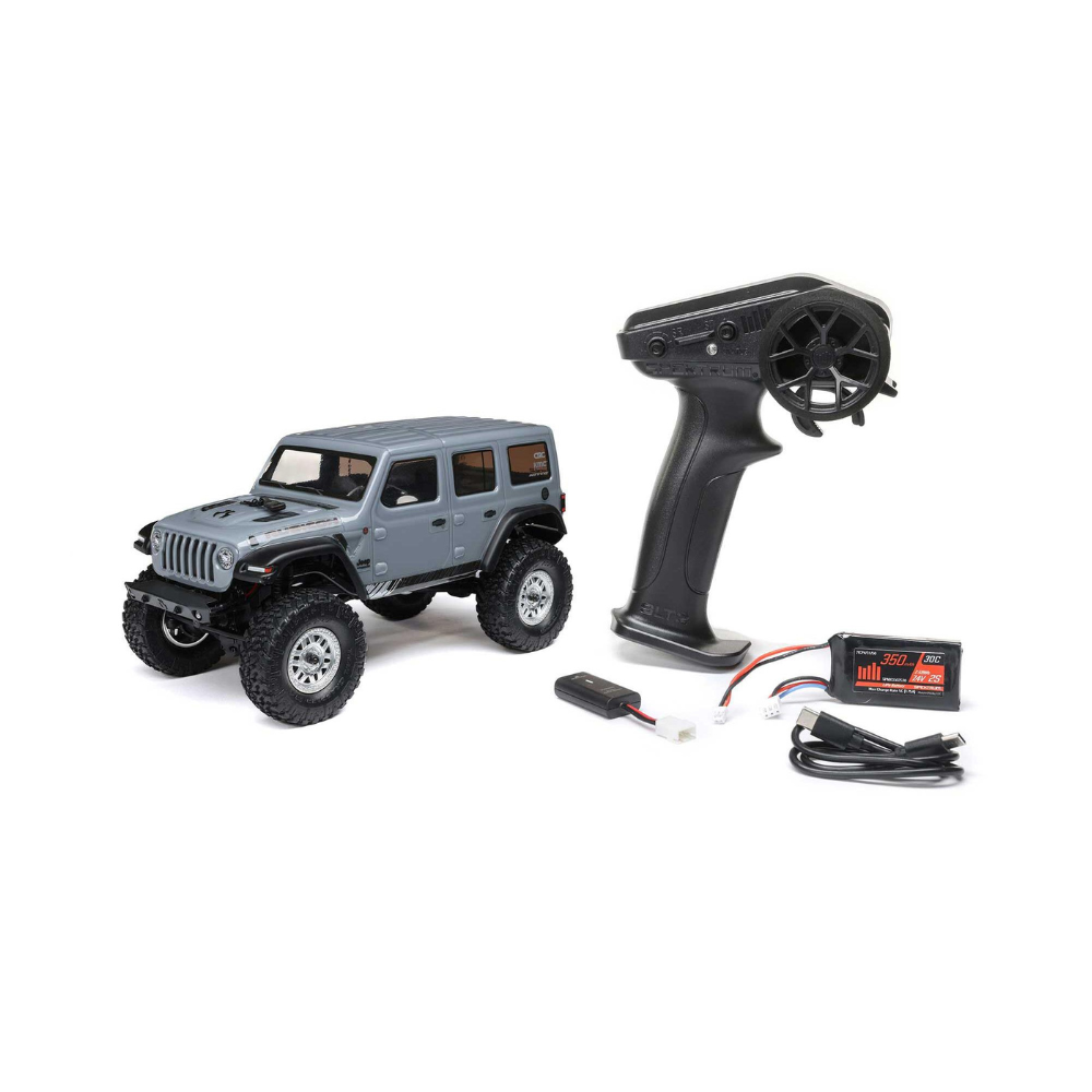 Axial 1/24 SCX24 Jeep Wrangler JLU RTR - Grey-7
