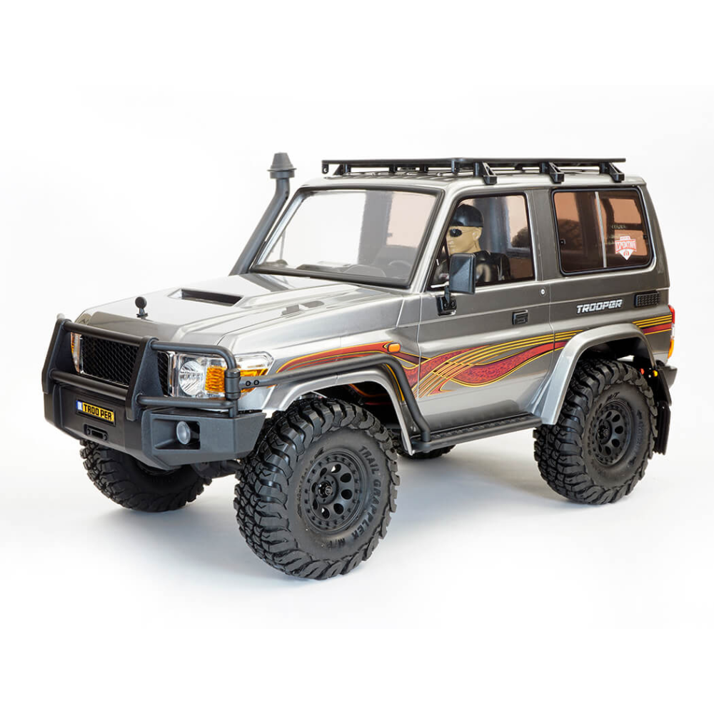 FTX Outback Trooper 4x4 RTR 1:10 Trail Crawler - Grey-4