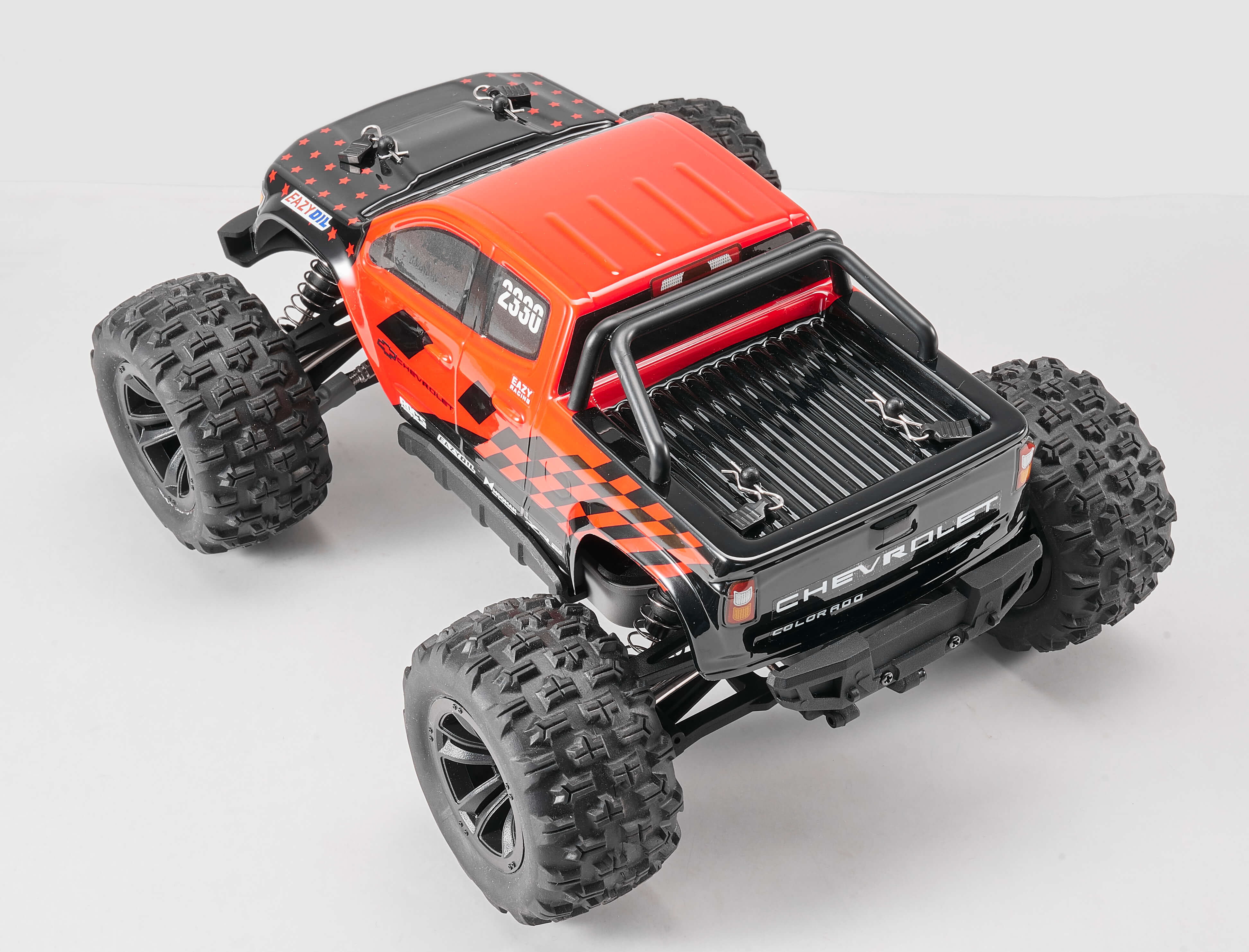 Eazy RC 1/18 Chevrolet Colorado Brushless RTR - Red-6