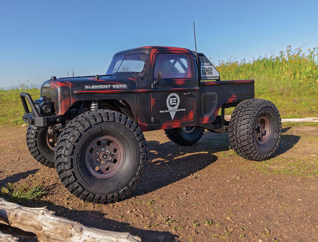 Element RC Enduro Ecto Trail Truck RTR - Black-17