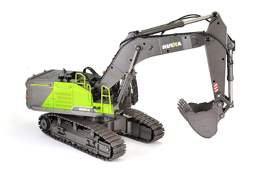 HuiNa 1/14 Excavator Die Cast Cab/ Bucket, Hi-Torque DIG System-5