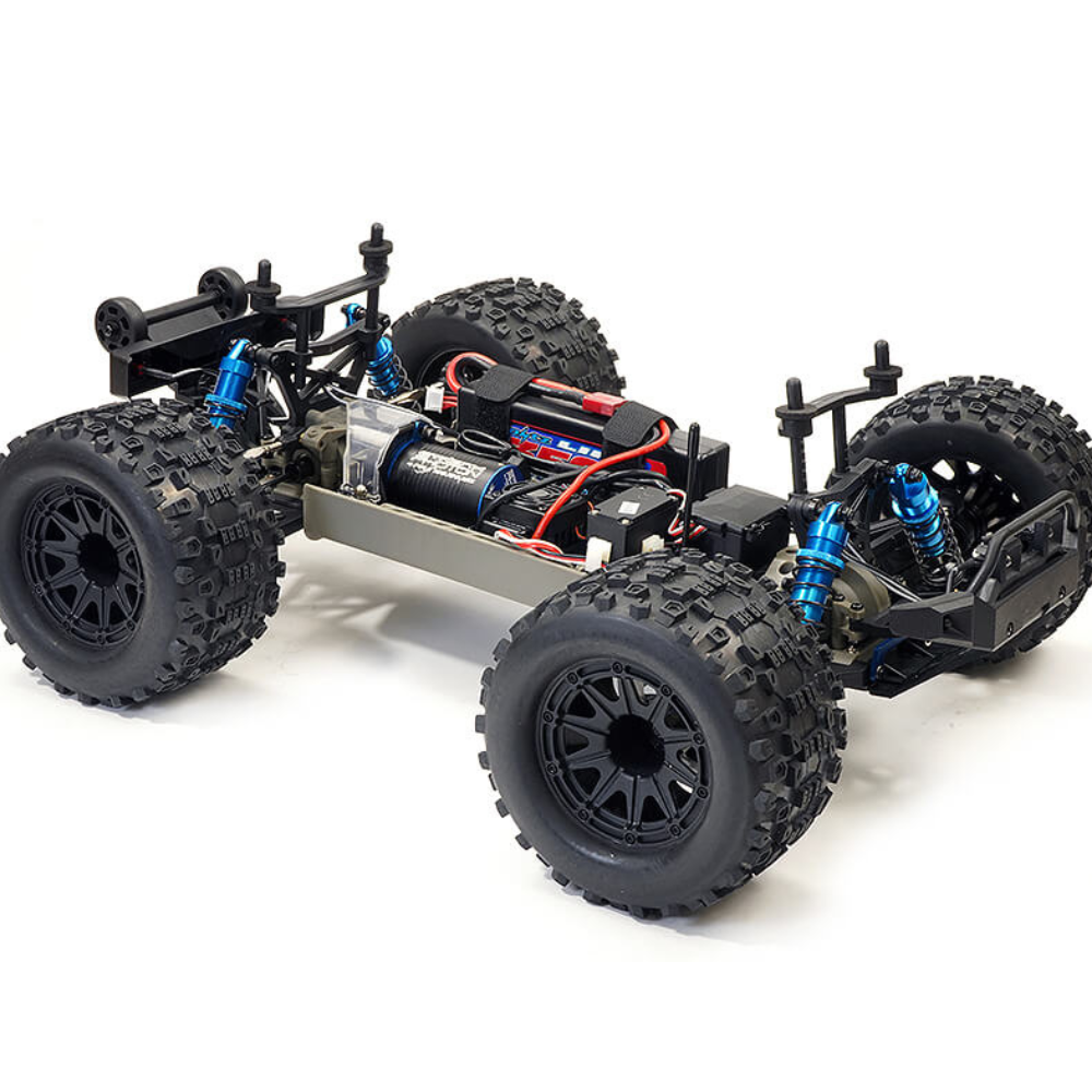 FTX Ramraider 1/10 Brushless Monster Truck RTR - Green/Blue-6