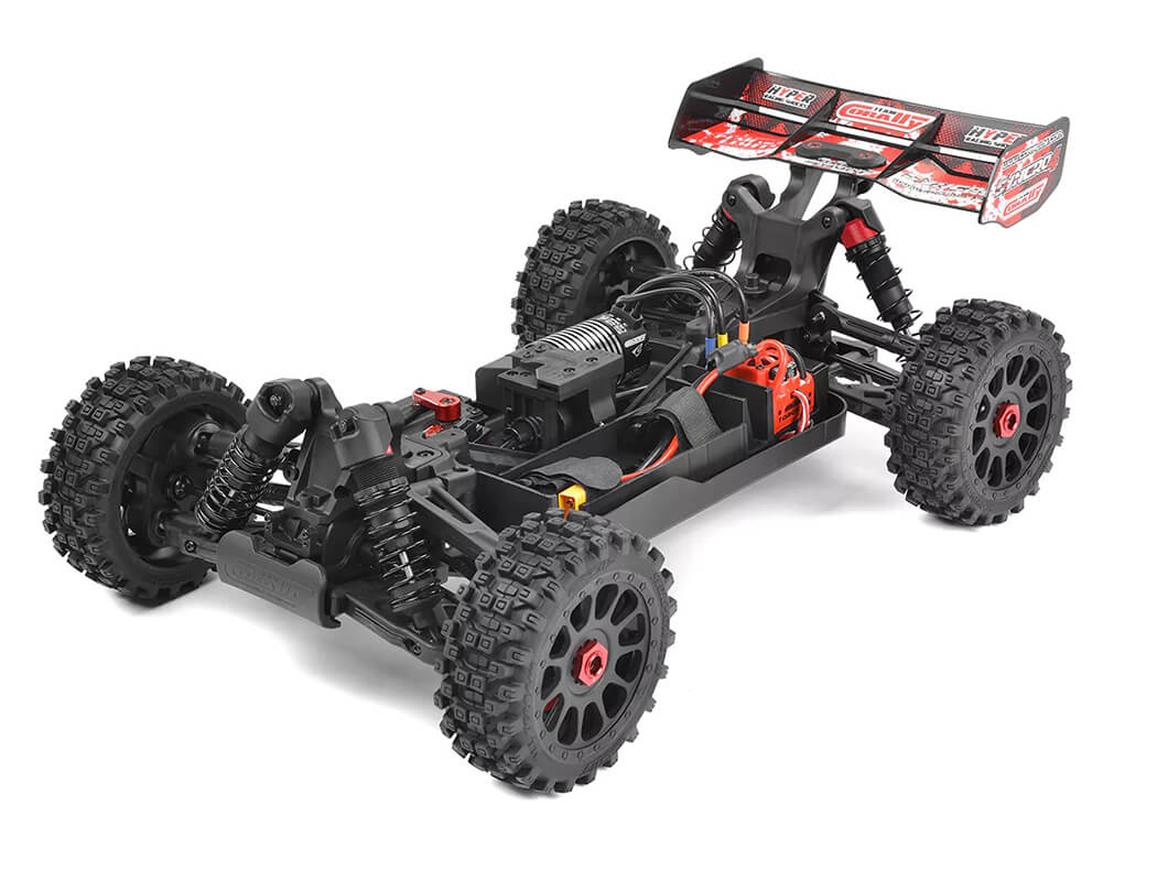 Corally Syncro-4 1/8 Brushless 4S Basher Buggy RTR - Red