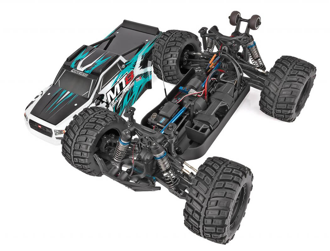 Associated Rival MT8 RTR Truck Brushless 6s - Teal-4