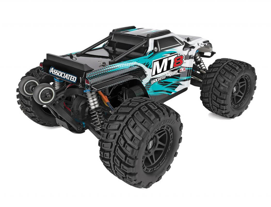 Associated Rival MT8 RTR Truck Brushless 6s - Teal-5