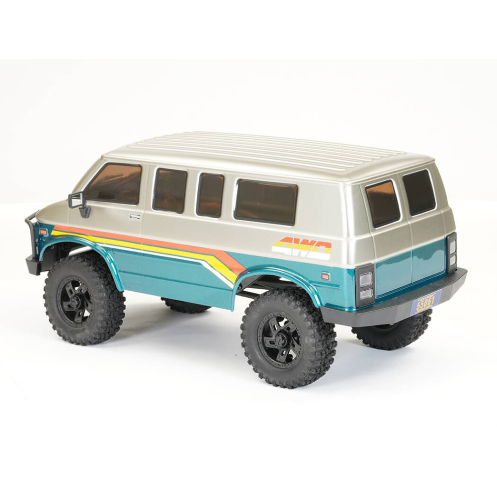 FTX Outback Mini XP 1:18 Evo Van Trail RTR - Metal Grey-4