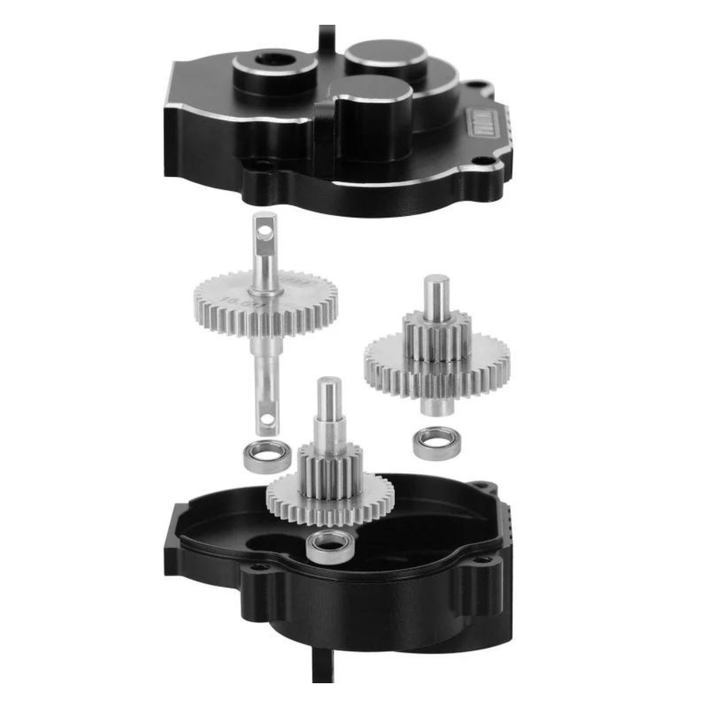 INJORA Complete Transmission With 180 Brushed Motor For 1/18 TRX4M-3