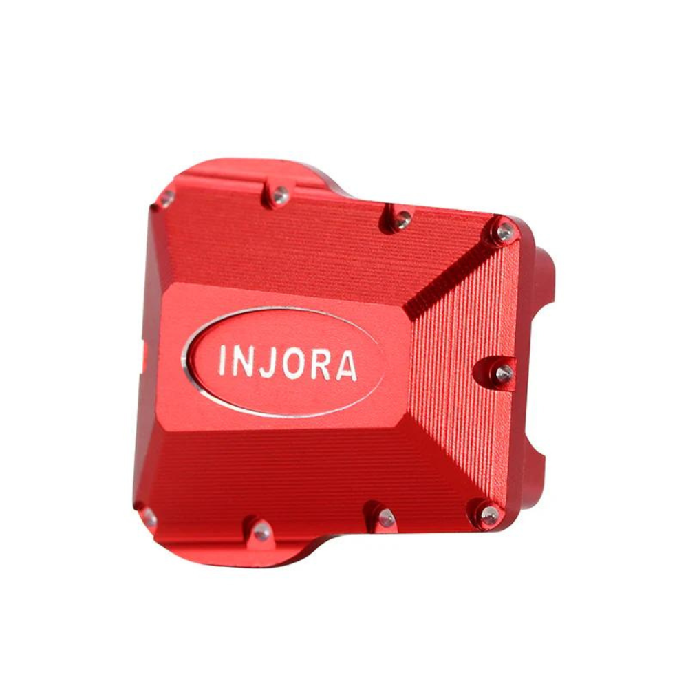 INJORA 2PCS 4g CNC Aluminum Front Rear Axle Diff Cover For 1/18 TRX4M (4M-28)-3