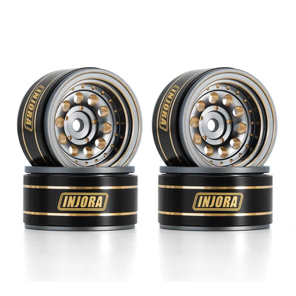 injora-1-0-39g-pcs-brass-beadlock-wheels-negative-offset-2-65mm-for-1-24-1-18-rc-crawlers-w1008-grey