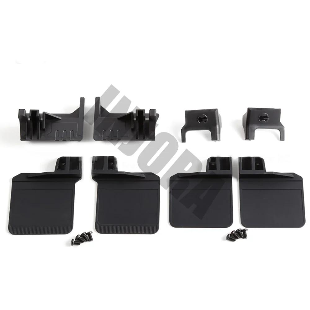 INJORA Front & Rear Mud Flaps Rubber Fender For Traxxas TRX-4 Defender-2