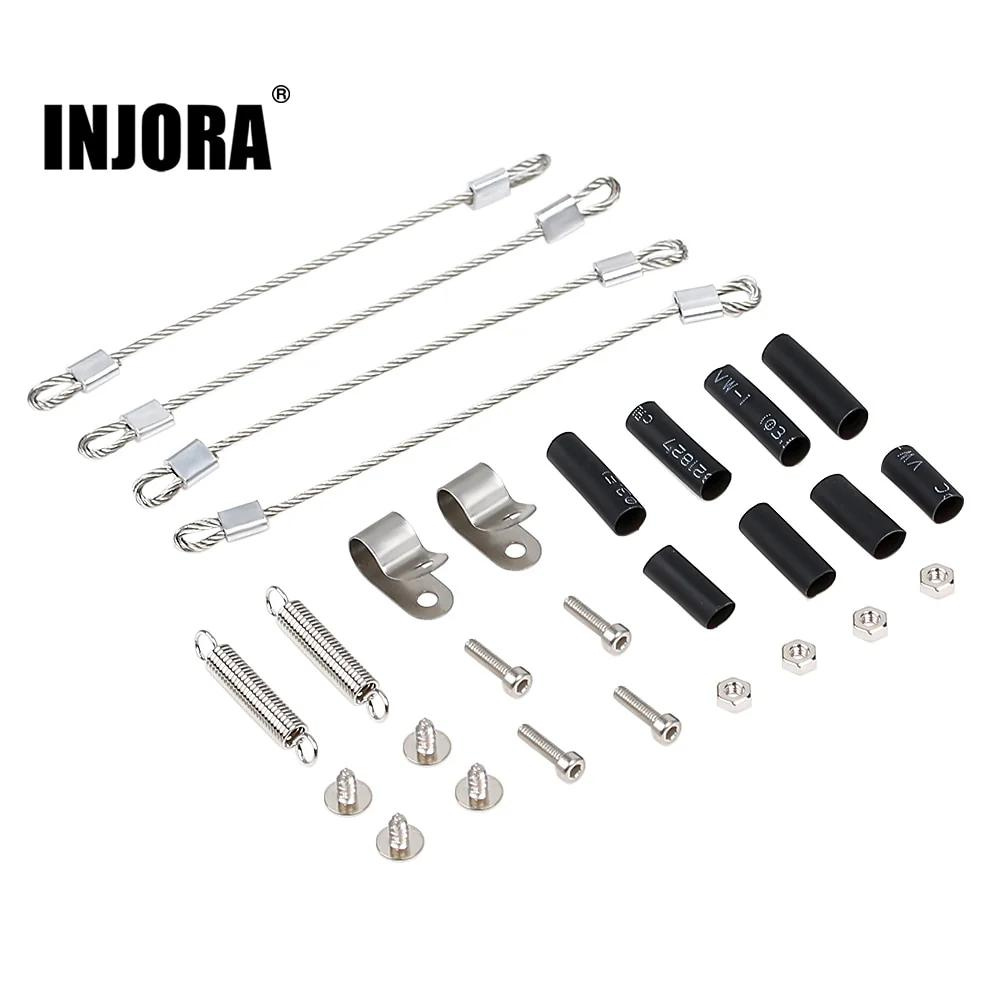 INJORA RC Car Modified Part Steel Rope For 1/10 RC Rock Crawler
