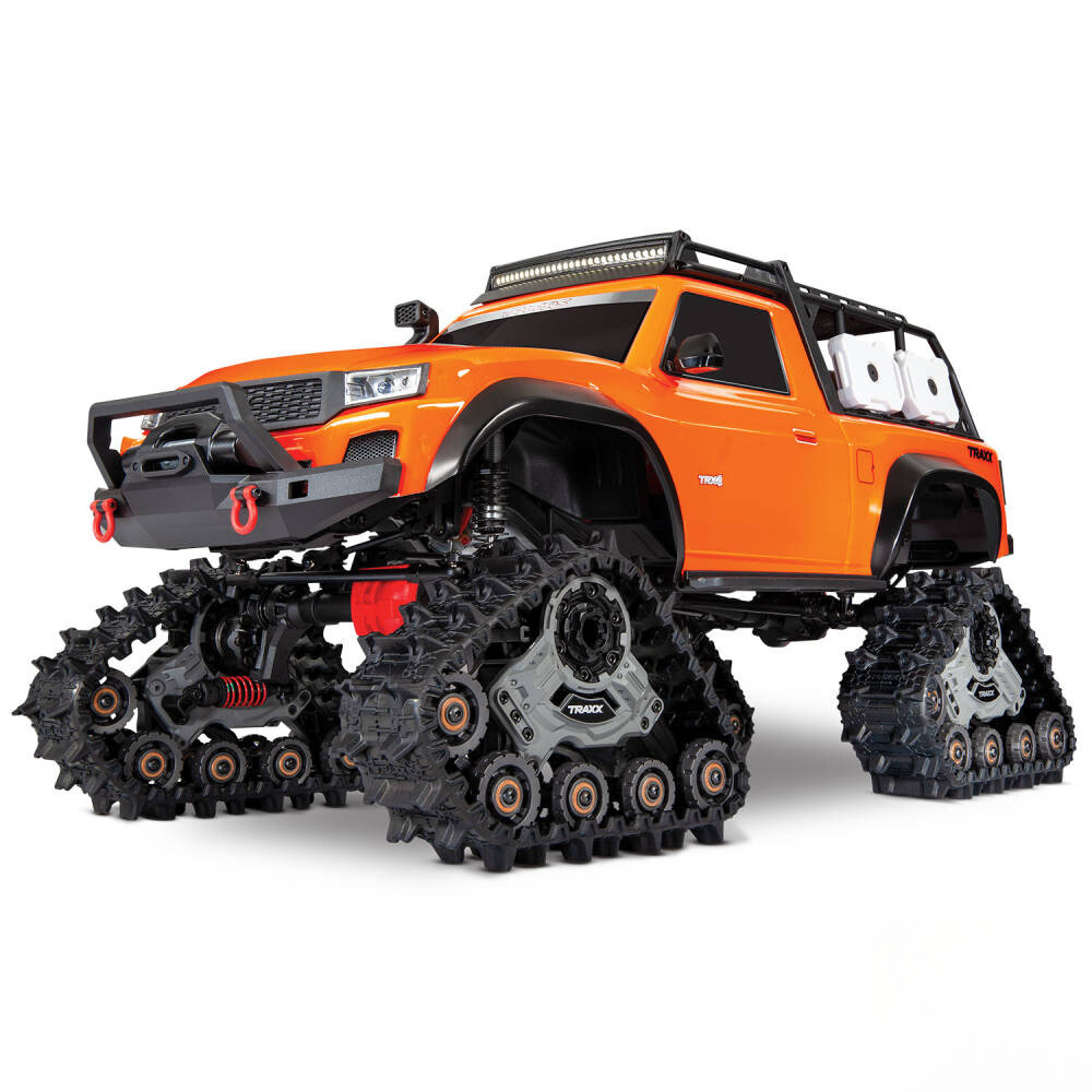Traxxas TRX-4 Sport with Deep-Terrain Traxx and Clipless Body - Orange