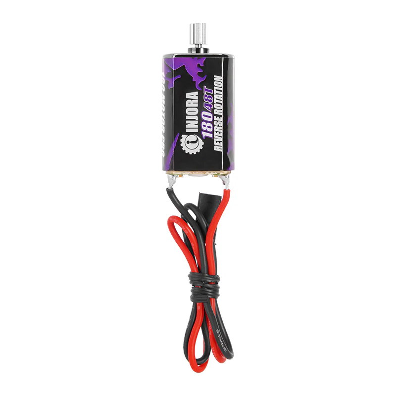 INJORA 180 PRO Brushed 48T Purple Motor with Steel Pinion for 1/18 TRX4M-3