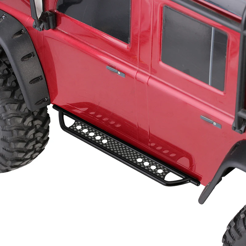 INJORA Metal Pedal Rock Sliders Upgrade for TRX-4-4