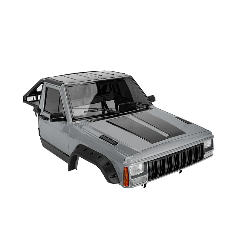 INJORA 313/324mm Wheelbase Jeep Cherokee Body Cab with Back-Half Cage-3