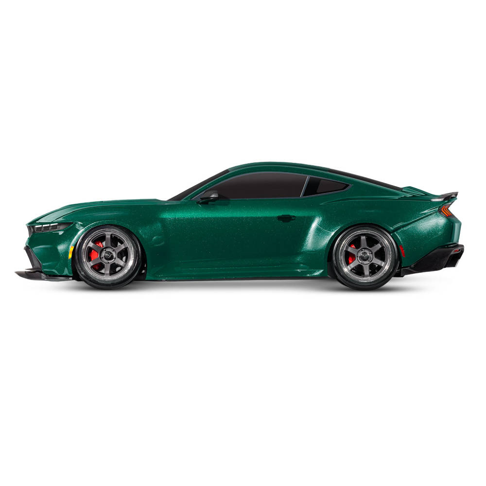 Traxxas 4-Tec Drift 2024 Ford Mustang 1:10 Electric 2WD, Green (+ TQi 3-ch, XL-5, Titan Drift 21T)-3
