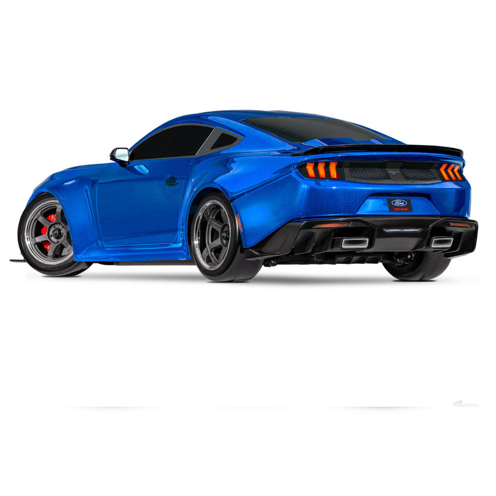 Traxxas 4-Tec Drift 2024 Ford Mustang 1:10 Electric 2WD, Blue (+ TQi 3-ch, XL-5, Titan Drift 21T)-3