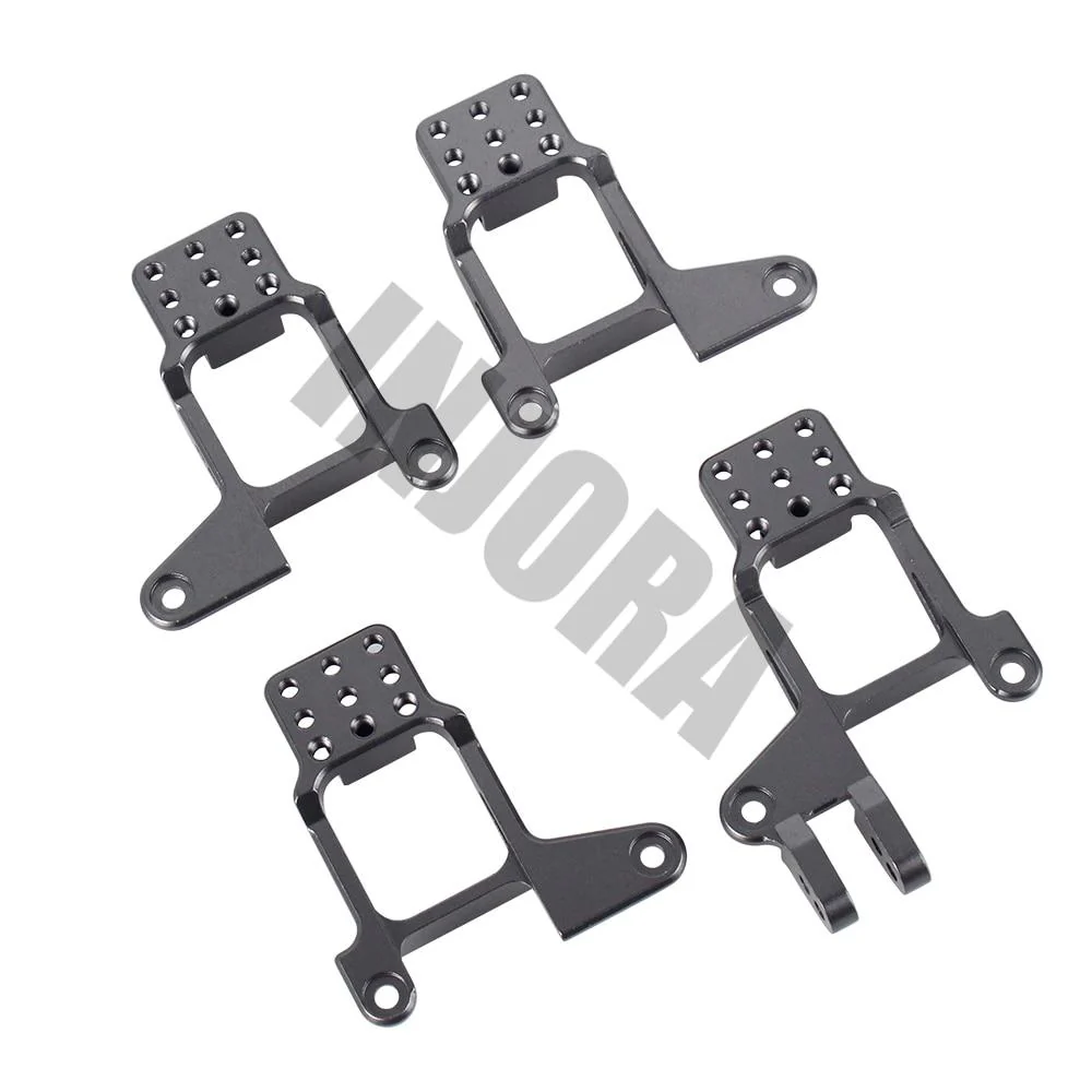 INJORA 4PCS Aluminum Front &amp; Rear Shock Towers Mount for TRX4 #8216-2