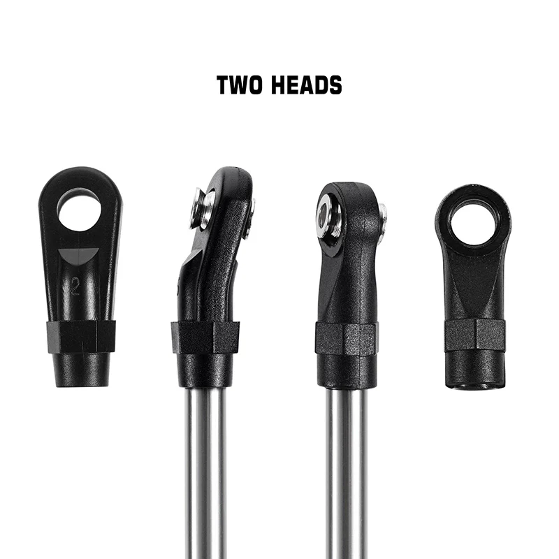 INJORA Stainless Steel High Clearance Links with Rod Ends for 1/10 RC Crawler Car TRX4-5