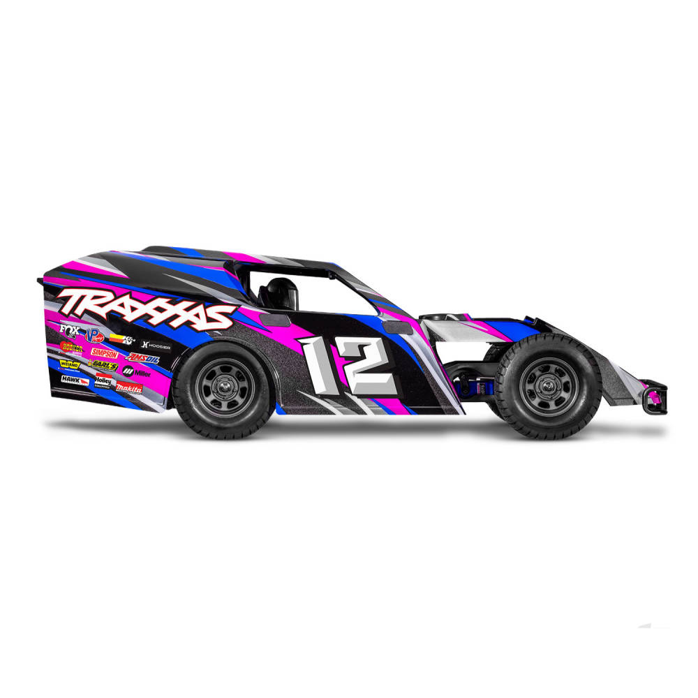 Traxxas Slash Modified 1:10 Electric 2WD Dirt Oval Racer BL-2S - Pink-3