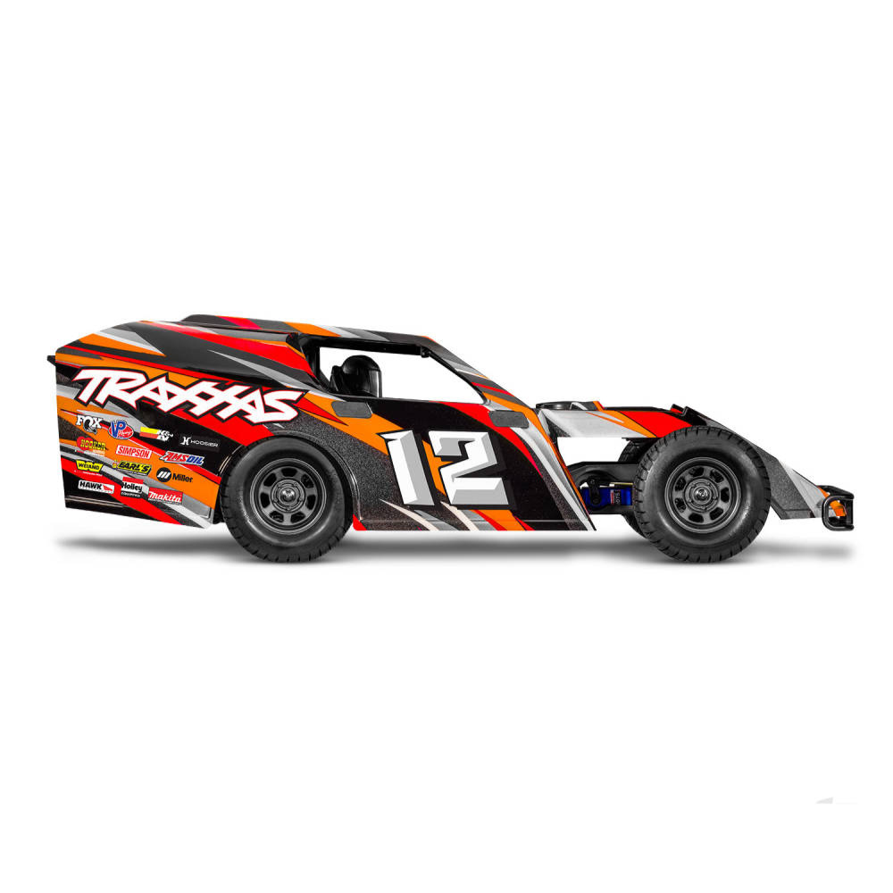 Traxxas Slash Modified 1:10 Electric 2WD Dirt Oval Racer BL-2S - Orange-4