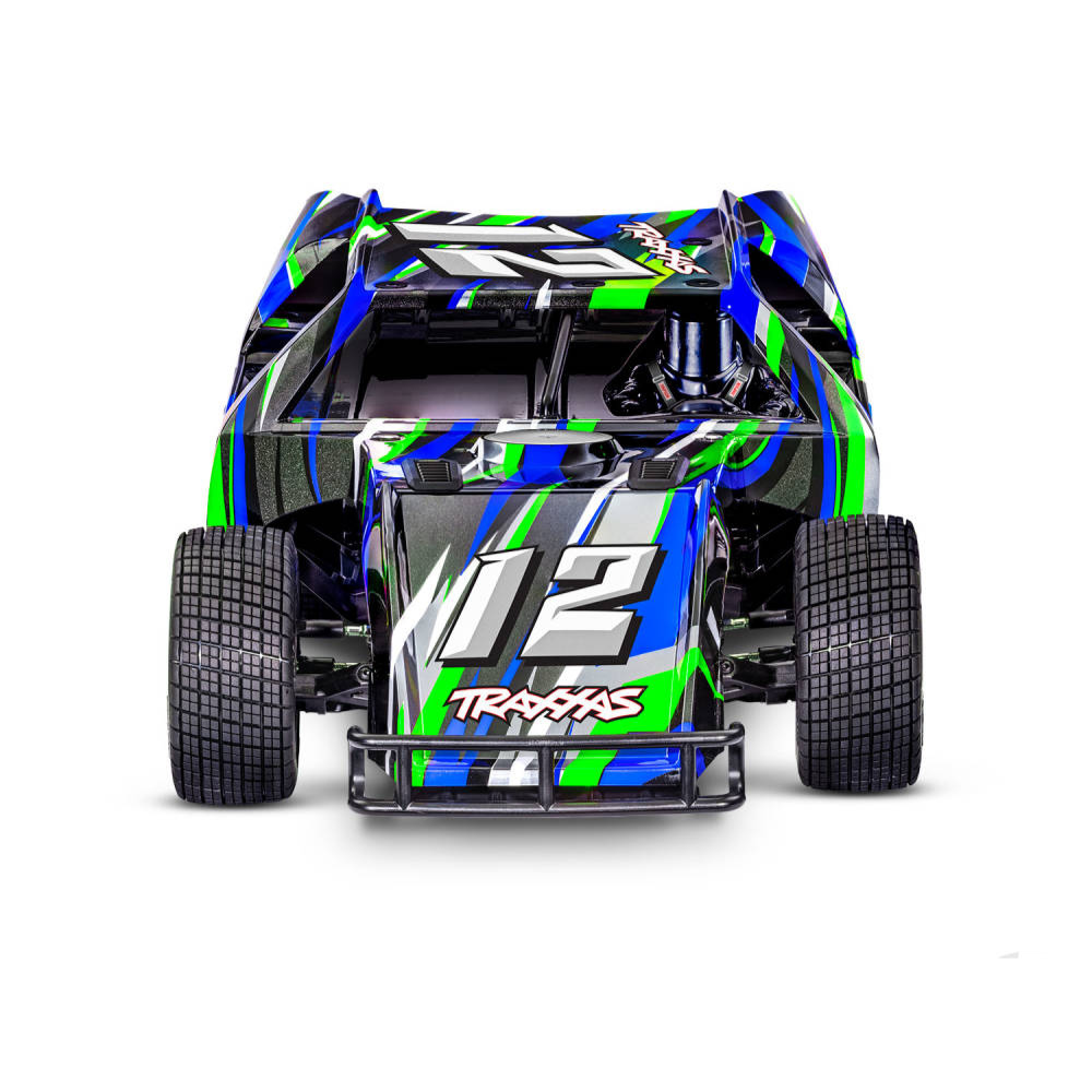 Traxxas Slash Modified 1:10 Electric 2WD Dirt Oval Racer BL-2S - Green-4
