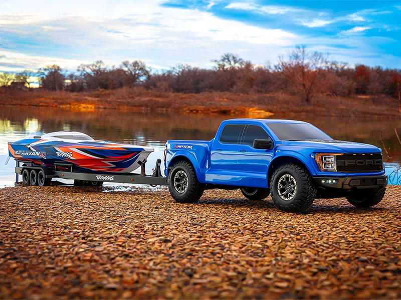 Traxxas Boat Trailer, Spartan / DCB M41 (assembled with hitch)-7