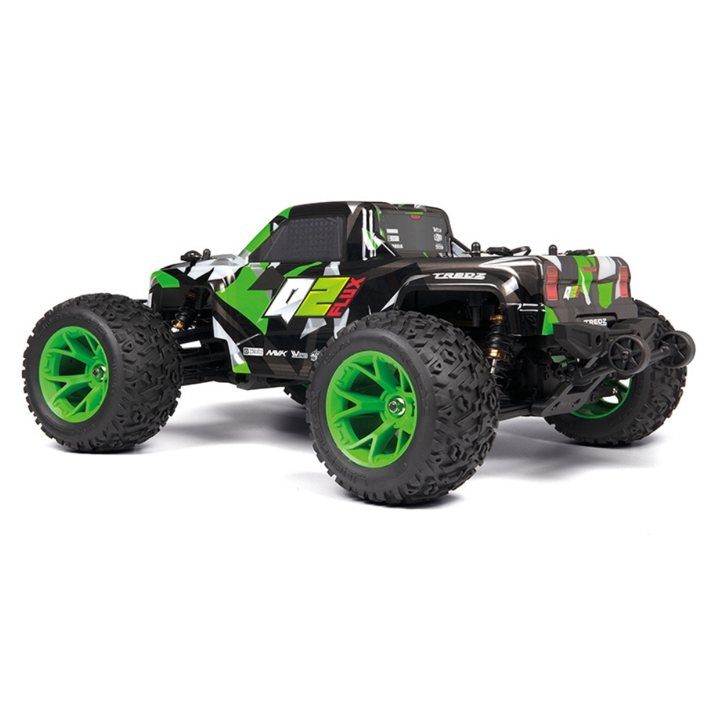Maverick Quantum2 MT Flux 1/10th Monster Truck - Green-3