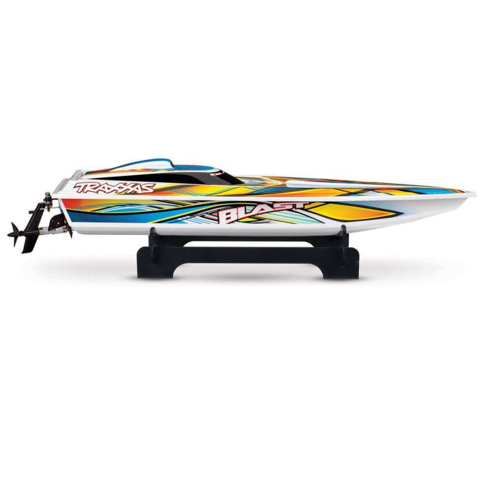 Traxxas Blast 1:10 High Performance Race Boat, Orange (+ TQ 2-ch, Nautica ESC, Stinger 540, 6-Cell NiMH, DC charger)-3