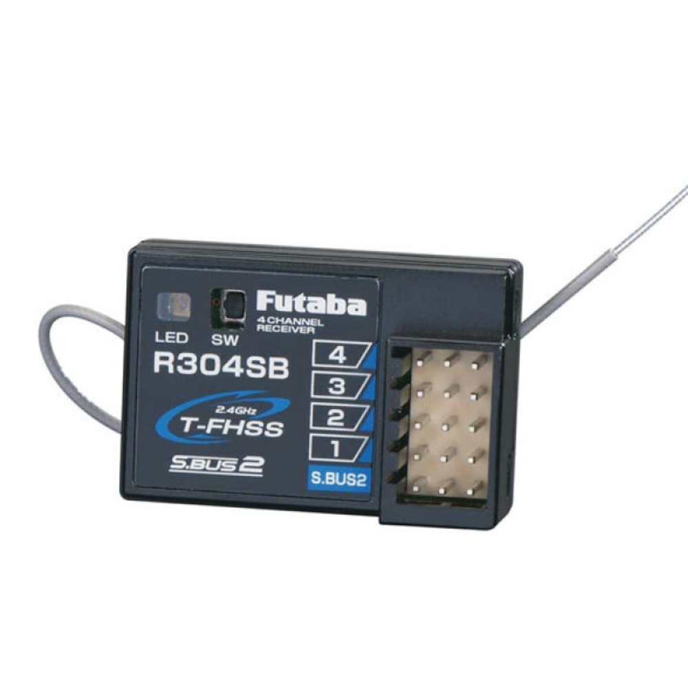 Futaba 4PMP 4-channel Surface Radio with R304SB Rx-3