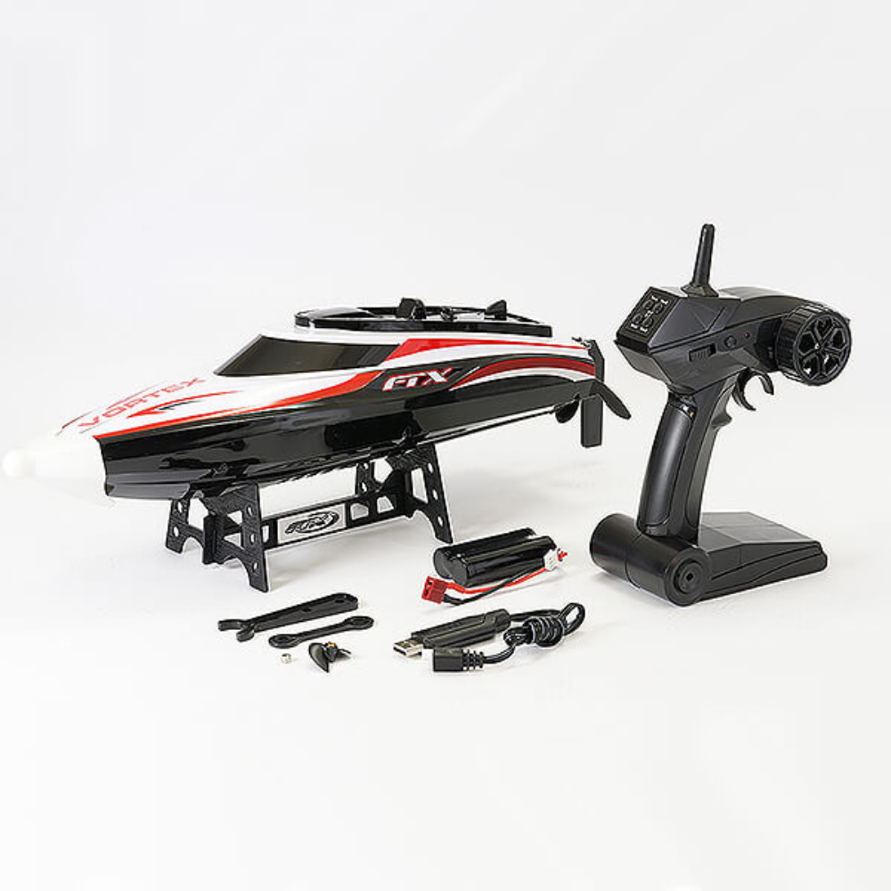 ftx-black-vortex-high-speed-r-c-race-boat-44cm