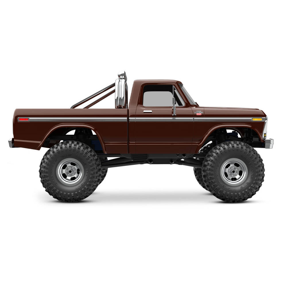 Traxxas TRX-4M Ford 1979 F-150 High Trail Edition 1:18 4WD Electric Trail Crawler, Brown (+ TQ, ECM-2.5, Titan 87T, 750mAh LiPo, USB charger)-3
